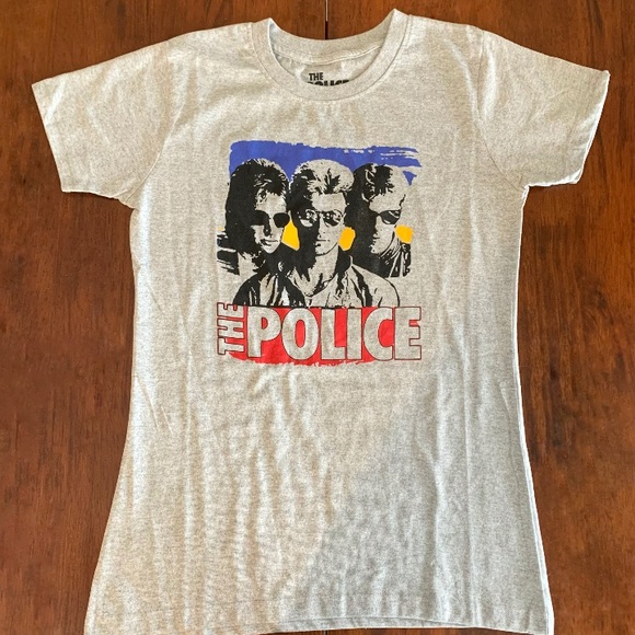 NWOT, The Police, Logo Rock Band T-shirt, size M - Picture 1 of 4